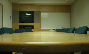 critique meeting in progress